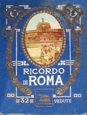 kniha Ricordo di Roma 32 vedute, A. Scrocchi 1930