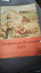 kniha Zemědělský kalendář na rok 1955, SZN 1954