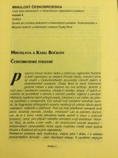 kniha Českobrodské podzemí, Městské kulturní středisko Český Brod 1998