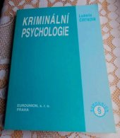 kniha Kriminální psychologie, Eurounion 1998