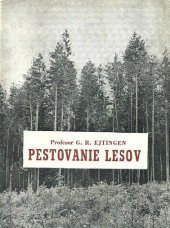 kniha Pestovanie lesov, Oráč 1950