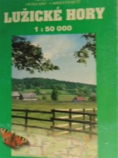 kniha Lužické hory turistická mapa 1:50 000, Geodézie ČS 1999