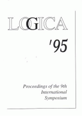 kniha Logica '95 proceedings of the 9th international symposium, Filosofia 1996