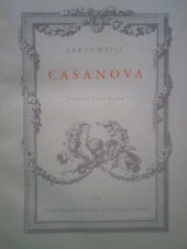 kniha Casanova, Jos. R. Vilímek 1936
