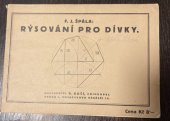 kniha Rýsování pro dívky, B. Kočí 1929