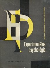 kniha Experimentálna psychológia, Slovenska akademia vied  1959