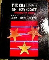 kniha The challenge of democracy Government in America, 	Houghton Mifflin Company 1987