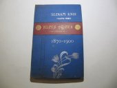 kniha Seznam knih vydaných firmou Alois Hynek v Praze 1870-1900, Alois Hynek v Praze 1900