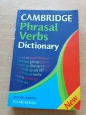 kniha Cambridge Phrasal Verbs Dictionary, Cambridge University Press 2006