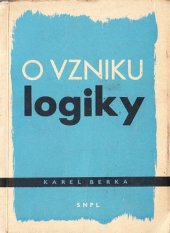 kniha O vzniku logiky, Státní nakladatelství politické literatury 1959