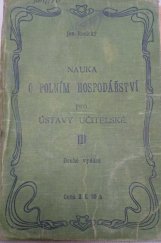 kniha Nauka o polním hospodářství pro ústavy učitelské. II, I.L. Kober 