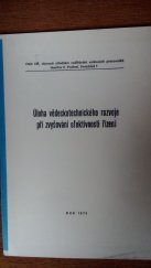 kniha Úloha vědeckotechnického rozvoje při zvyšování efektivnosti řízení, OKD OŘ 1975