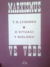 kniha O situaci v biologii, Svoboda 1951