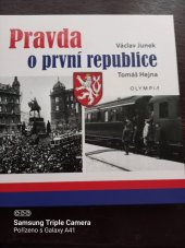 kniha Pravda o první republice, Olympia 2018