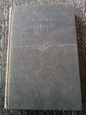 kniha Krakatit , Státní nakladatelství krásné literatury, hudby a umění 1958