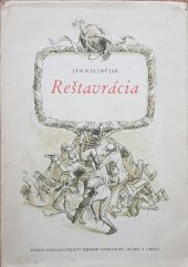 kniha Reštavrácia Obrázek zemanských voleb, SNKLHU  1955