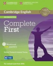 kniha Complete First Workbook with answers, Cambridge University Press 2015