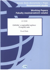 kniha Globální a regionální aspirace Evropské unie, Oeconomica 2008