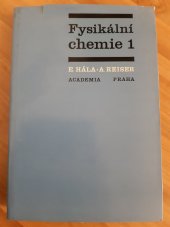 kniha Fysikální chemie 1, Academia 1971