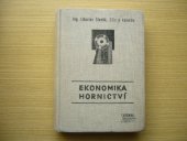 kniha Ekonomika hornictví, Výzkum. ústav ekonomiky hornictví 1968