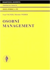 kniha Osobní management, Masarykova univerzita 2006