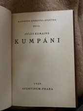 kniha Kumpáni, Aventinum 1929