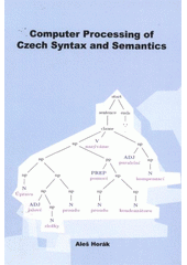 kniha Computer processing of Czech syntax and semantics, Tribun EU 2008