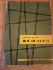 kniha Učebnice harmonie, SNKLHU  1958