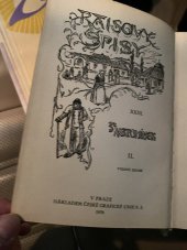 kniha Raisovy spisy vzpomínek II. XXIII, Česká grafická unie, a.s. 1934