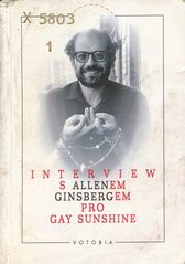 kniha Interview s Allenem Ginsbergem pro Gay Sunshine, Votobia 1996