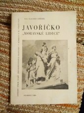 kniha Javoříčko, moravské Lidice, Josef Chlíbek 1946