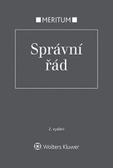 kniha Meritum Správní řád, Wolters Kluwer 2017
