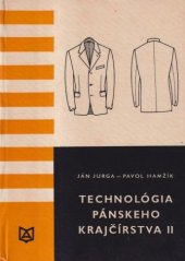 kniha Technológia pánskeho krajčírstva II., Alfa 1969