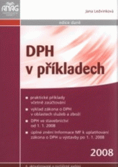 kniha DPH v příkladech, Anag 2008