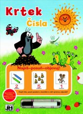 kniha Krtek Čísla Napiš-posuň-objevuj, Jiri Models 2014