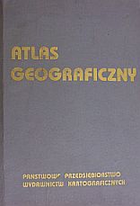 kniha Atlas geograficzny, Państwowe przedsiębiorstwo wydaw.kartograficznych 1981