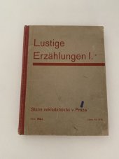 kniha Lustige Erzahlungen, Státní nakladatelství v Praze  1936