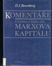 kniha Komentáře k druhému a třetímu dílu Marxova Kapitálu, Svoboda 1981