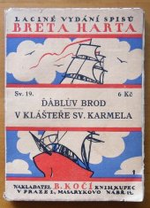 kniha Ďáblův brod V klášteře sv. Karmela, B. Kočí 1927