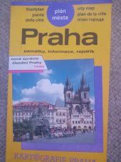 kniha Praha Plán města. Památky, informace, rejstřík, Kartografie 1995