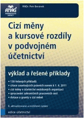 kniha Cizí měny a kursové rozdíly v podvojném účetnictví výklad a řešené příklady, Anag 2011