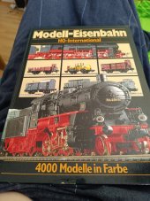 kniha Modell-Eisenbahn Ho-international  4000 modelle in farbe , Weltbild Verlag 1989