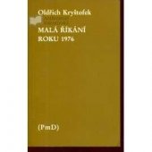 kniha Malá říkání roku 1976, PmD - Poezie mimo Domov 1984