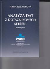 kniha Analýza dat z dotazníkových šetření, Professional Publishing 2010