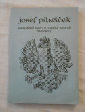 kniha Neznámé rody a znaky staré Moravy, Státní oblastní archiv v Brně 1983