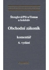 kniha Obchodní zákoník. text zákona : stav červen 2001, C. H. Beck 2001