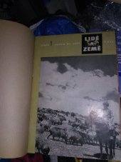 kniha Lidé a země  1., Vydavatelství ČSAV 1957