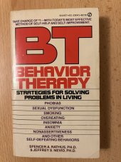 kniha Behavior Therapy Strategies for solving problems in living, The New American Library 1978