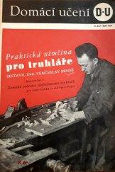 kniha Praktická němčina pro truhláře, Domácí učení 1941