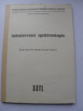 kniha Infračervená spektroskopie, SNTL 1975